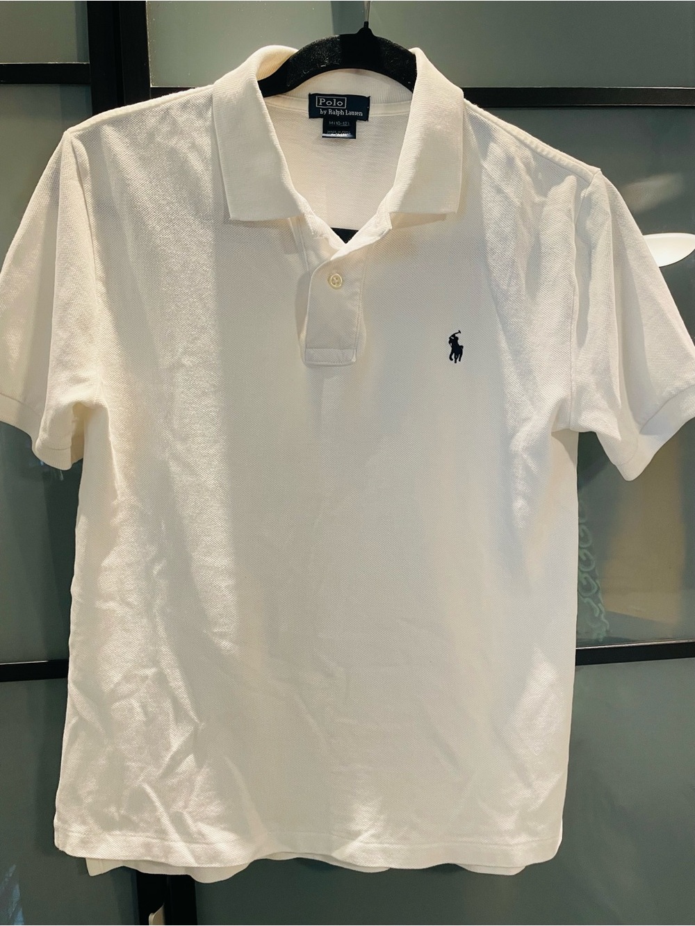 NWOT Ralph Lauren Men’s White Polo with Navy Pony
